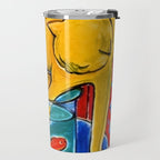 Henri Matisse - Cat With Red Fish still life painting Travel Mug Gallery Image 2