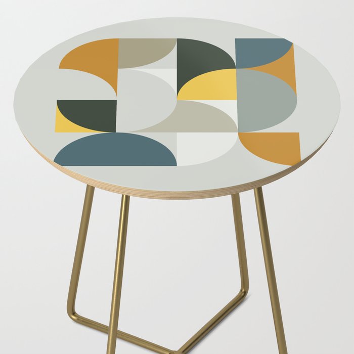 Mid Century Geometric 13 Side Table Gallery Image 2