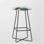 Mid Century Geometric 13 Stool Gallery Image 1
