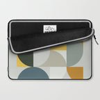 Mid Century Geometric 13 Laptop Sleeve Gallery Image 2