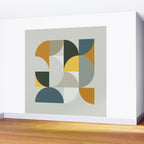 Mid Century Geometric 13 Wall Mural Gallery Image 2