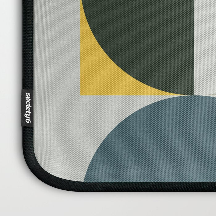 Mid Century Geometric 13 Laptop Sleeve Gallery Image 3