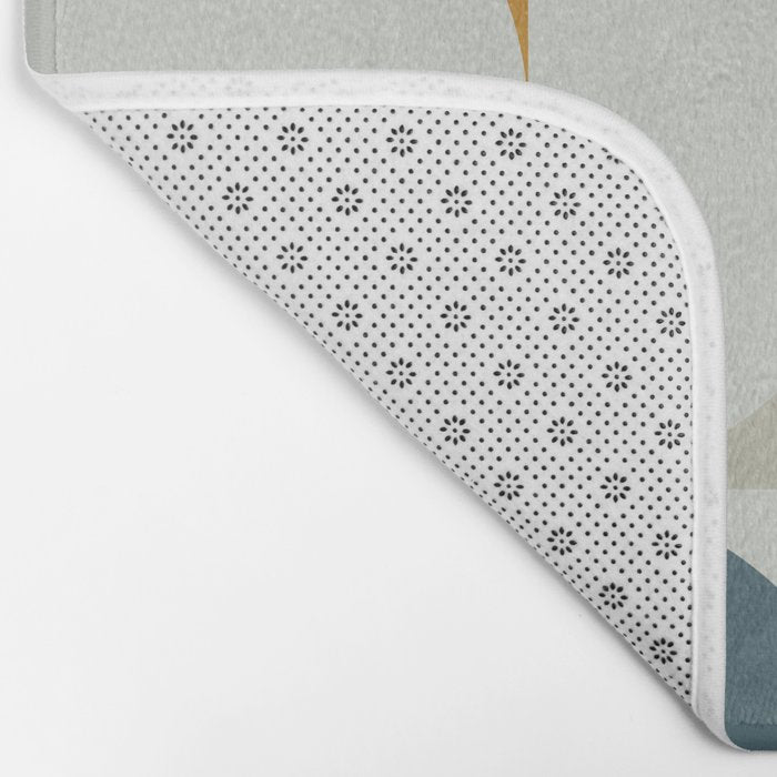 Mid Century Geometric 13 Bath Mat Gallery Image 2