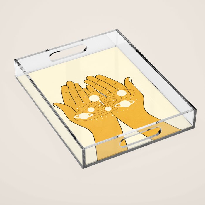 Universe in My Hands Acrylic Tray Gallery Image 1