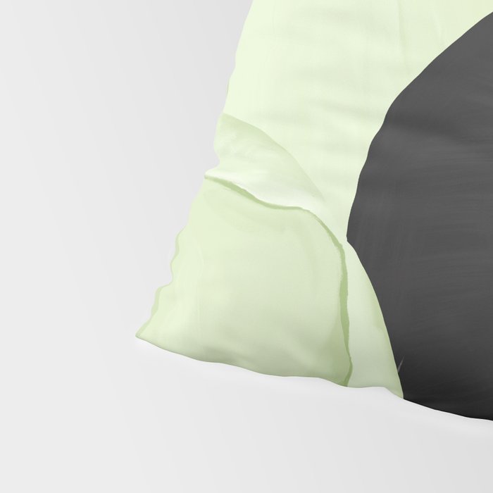 Black Panther in Sansevieria Pillow Sham Gallery Image 4