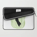 Black Panther in Sansevieria Laptop Sleeve Gallery Image 2