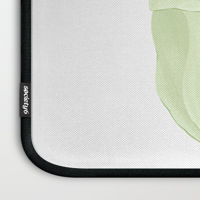 Black Panther in Sansevieria Laptop Sleeve Gallery Image 3