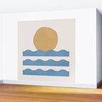 Sun Wave - Abstract Painting Wall Mural Gallery Image 2