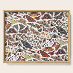 Moths of North America Pattern Serving Tray Gallery Image 1