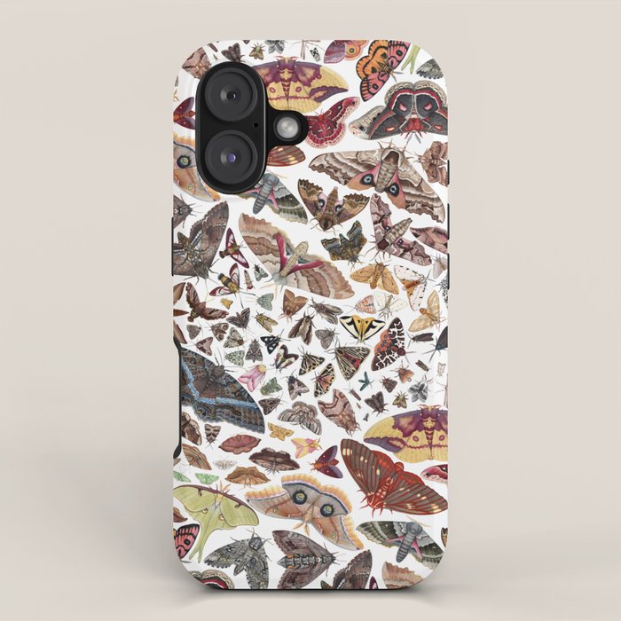Moths of North America Pattern iPhone Case Gallery Image 1