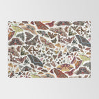 Moths of North America Pattern Rug Gallery Image 2