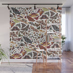 Moths of North America Pattern Wall Mural Gallery Image 1