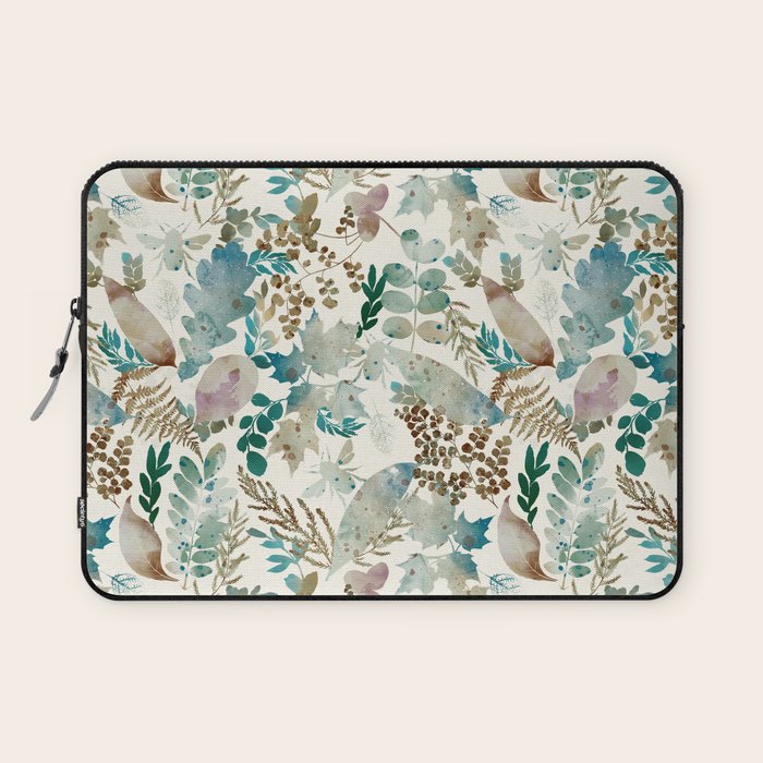 Autumn Botanical Bliss  Laptop Sleeve Gallery Image 1