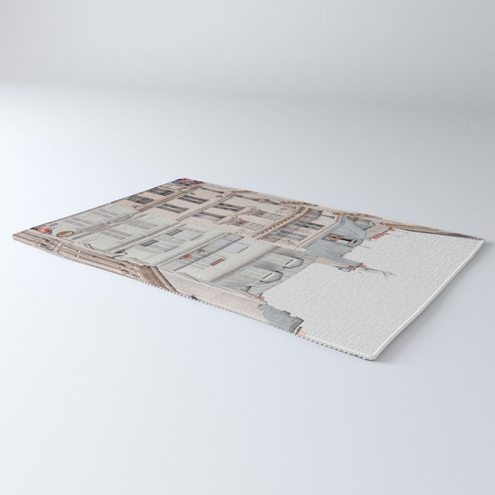 Bonjour Montmartre - Paris Architecture, Travel Photography Rug Gallery Image 3