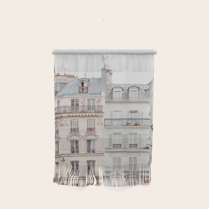 Bonjour Montmartre - Paris Architecture, Travel Photography Wall Hanging Gallery Image 1