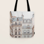 Bonjour Montmartre - Paris Architecture, Travel Photography Tote Bag Gallery Image 1