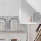 Bonjour Montmartre - Paris Architecture, Travel Photography Wall Tapestry Gallery Image 3