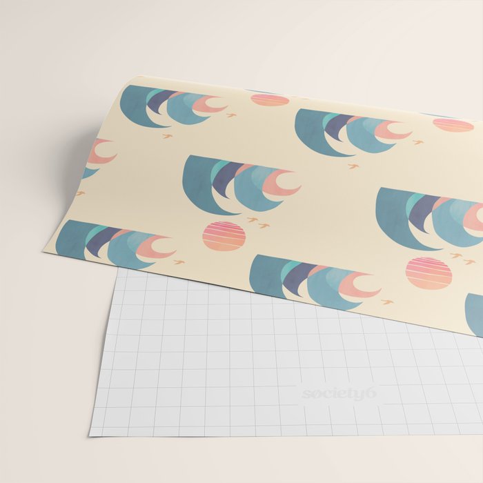 Ocean call Wrapping Paper Gallery Image 2