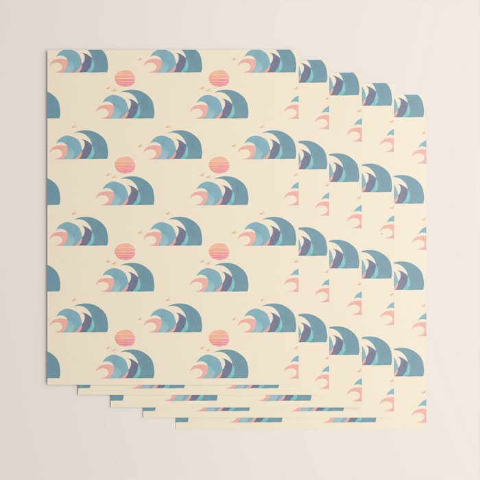 Ocean call Wrapping Paper Gallery Image 3
