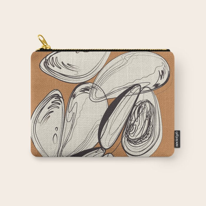 Mussels 1 Carry All Pouch Gallery Image 1