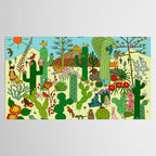 Arizona Desert Museum Tablecloth Gallery Image 2