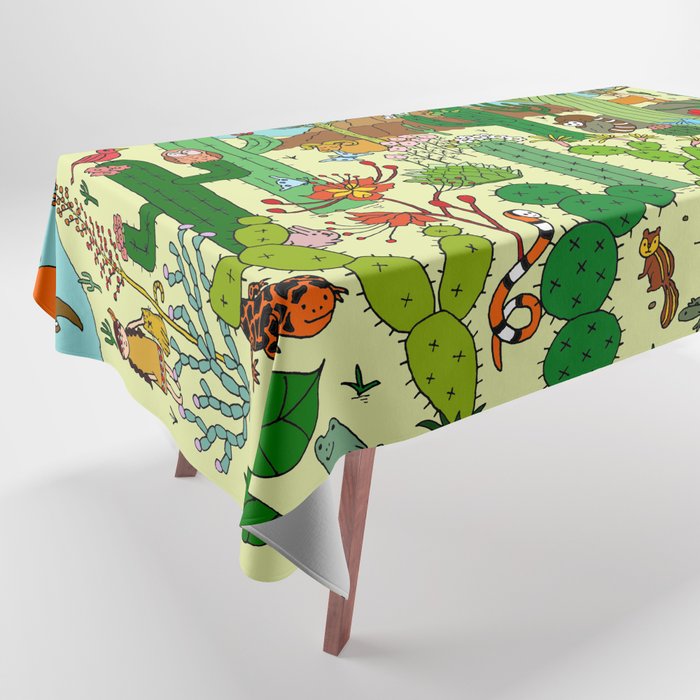 Arizona Desert Museum Tablecloth Gallery Image 1
