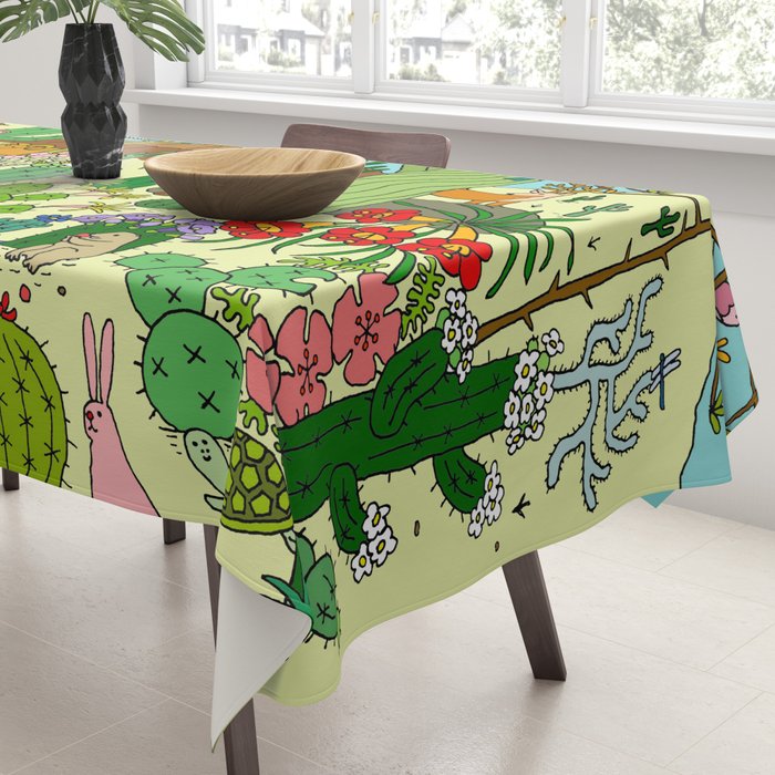 Arizona Desert Museum Tablecloth Gallery Image 3