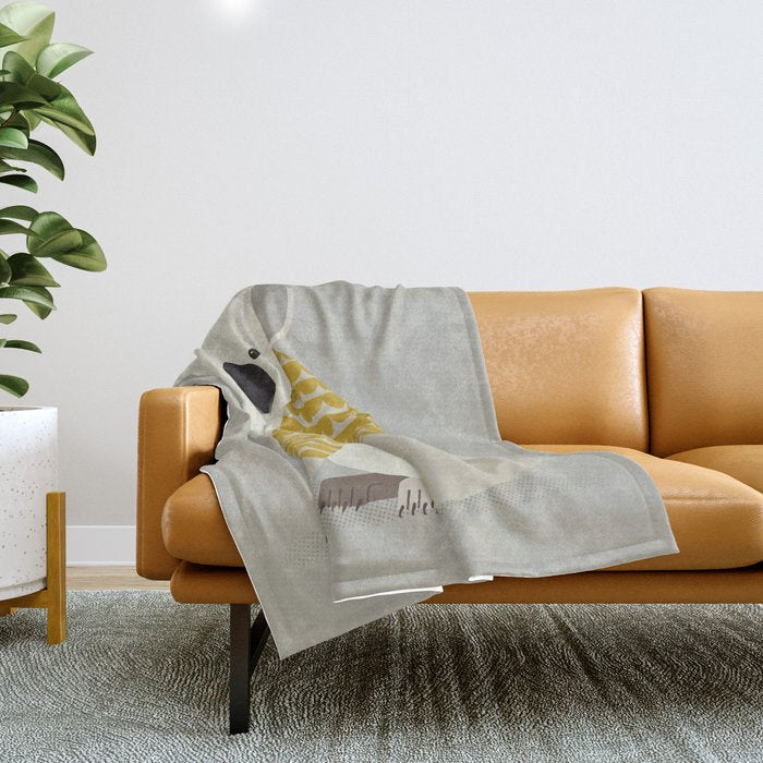 Whimsical Koala Throw Blanket Gallery Image 1