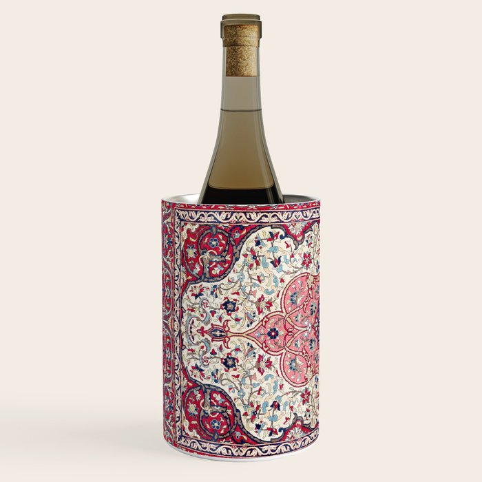 Bakhtiari West Central Persian Rug Print Wine Chiller Gallery Image 2