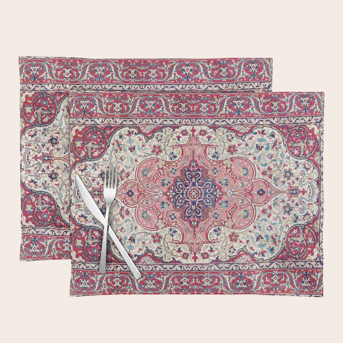 Bakhtiari West Central Persian Rug Print Placemat Gallery Image 1