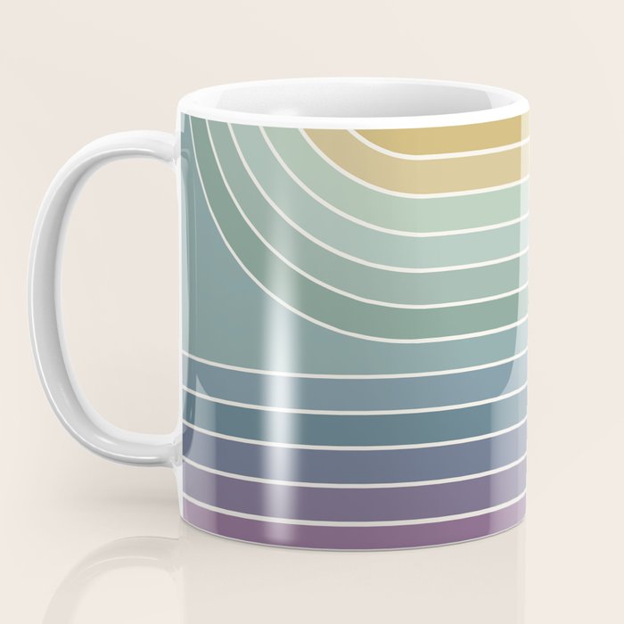 Gradient Curvature XI Coffee Mug Gallery Image 3