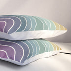 Gradient Curvature XI Pillow Sham Gallery Image 3