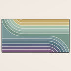 Gradient Curvature XI Desk Mat Gallery Image 3