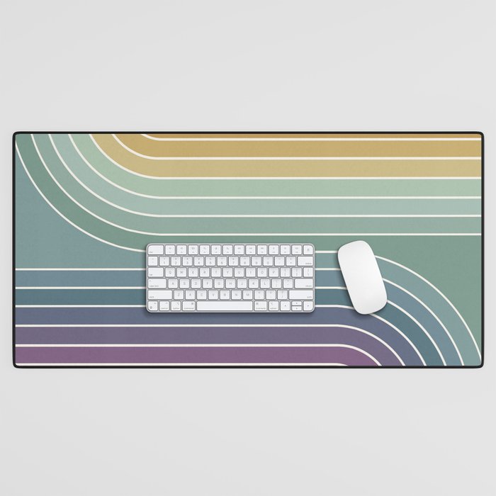 Gradient Curvature XI Desk Mat Gallery Image 1