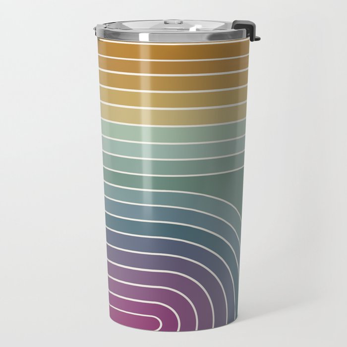 Gradient Curvature XI Travel Mug Gallery Image 2