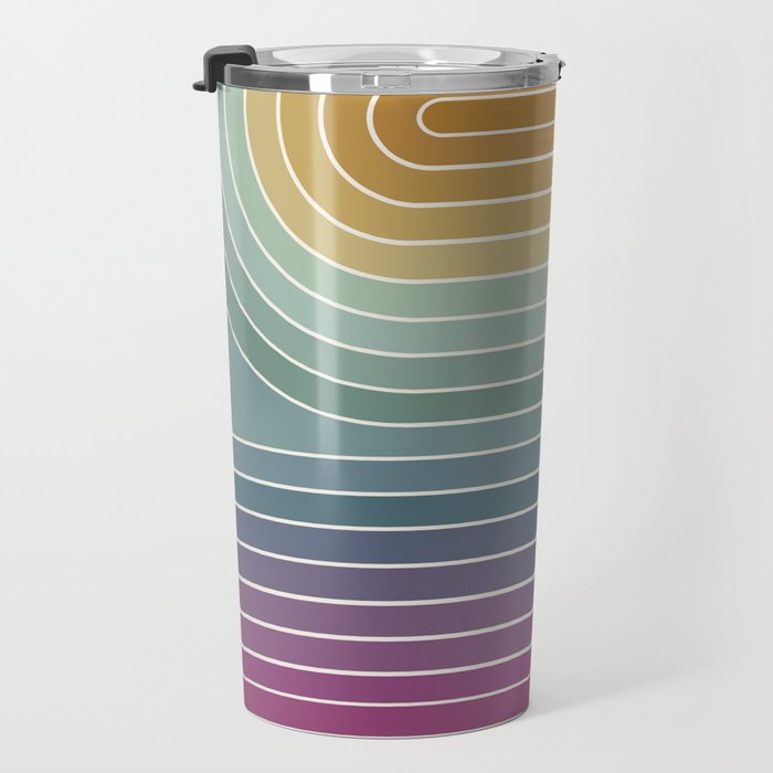 Gradient Curvature XI Travel Mug Gallery Image 3