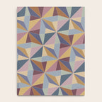 Kaleidoscope Tile Pattern II Cool Tone Pastel Notebook Gallery Image 4