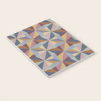 Kaleidoscope Tile Pattern II Cool Tone Pastel Notebook Gallery Image 3