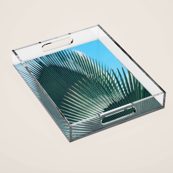 Cuban Palm Tree Acrylic Tray Gallery Image 1