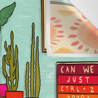 Ctrl + Z Wall Tapestry Gallery Image 3