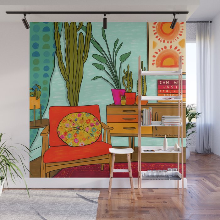 Ctrl + Z Wall Mural Gallery Image 1