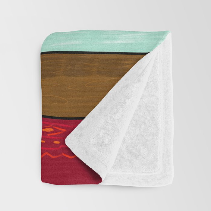 Ctrl + Z Throw Blanket Gallery Image 3