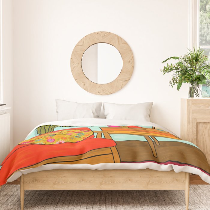 Ctrl + Z Duvet Cover Gallery Image 3