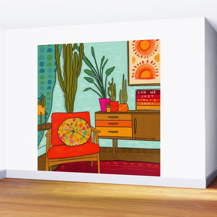 Ctrl + Z Wall Mural Gallery Image 2