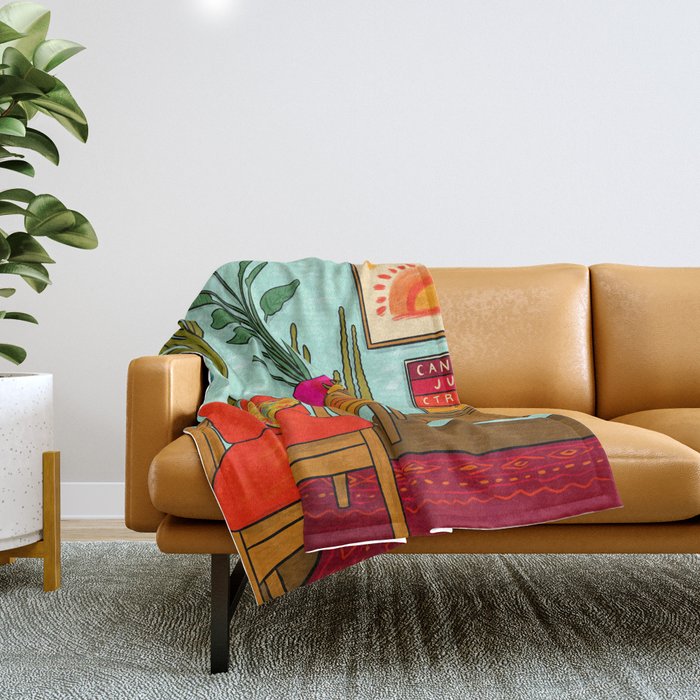 Ctrl + Z Throw Blanket Gallery Image 1