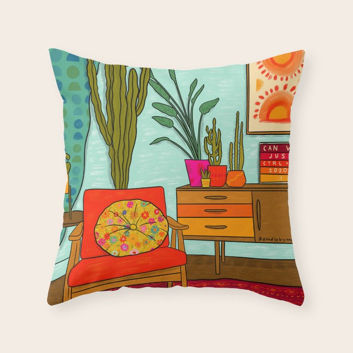 Ctrl + Z Throw Pillow Gallery Image 6