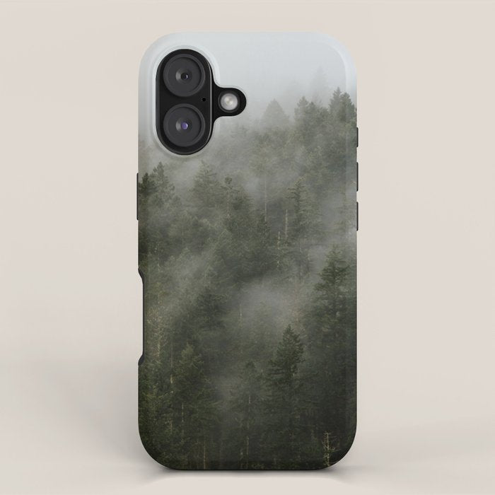 Pacific Northwest Foggy Forest iPhone Case Gallery Image 1
