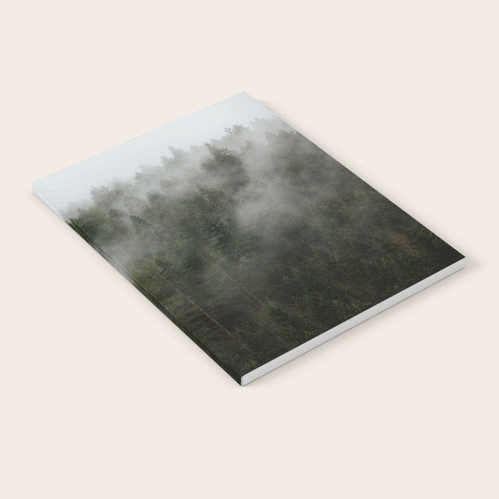 Pacific Northwest Foggy Forest Notebook Gallery Image 2