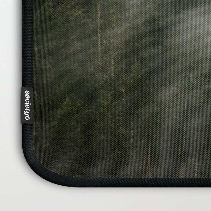Pacific Northwest Foggy Forest Laptop Sleeve Gallery Image 3