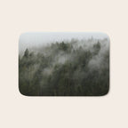 Pacific Northwest Foggy Forest Bath Mat Gallery Image 1